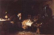 Luke Fildes The Doctor Sweden oil painting artist